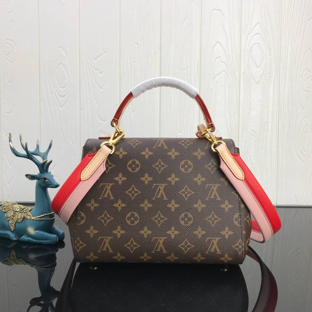 L0vis Vvtt0n Cluny BB Monogram Canvas Shoulder Bag Replica Red M42738