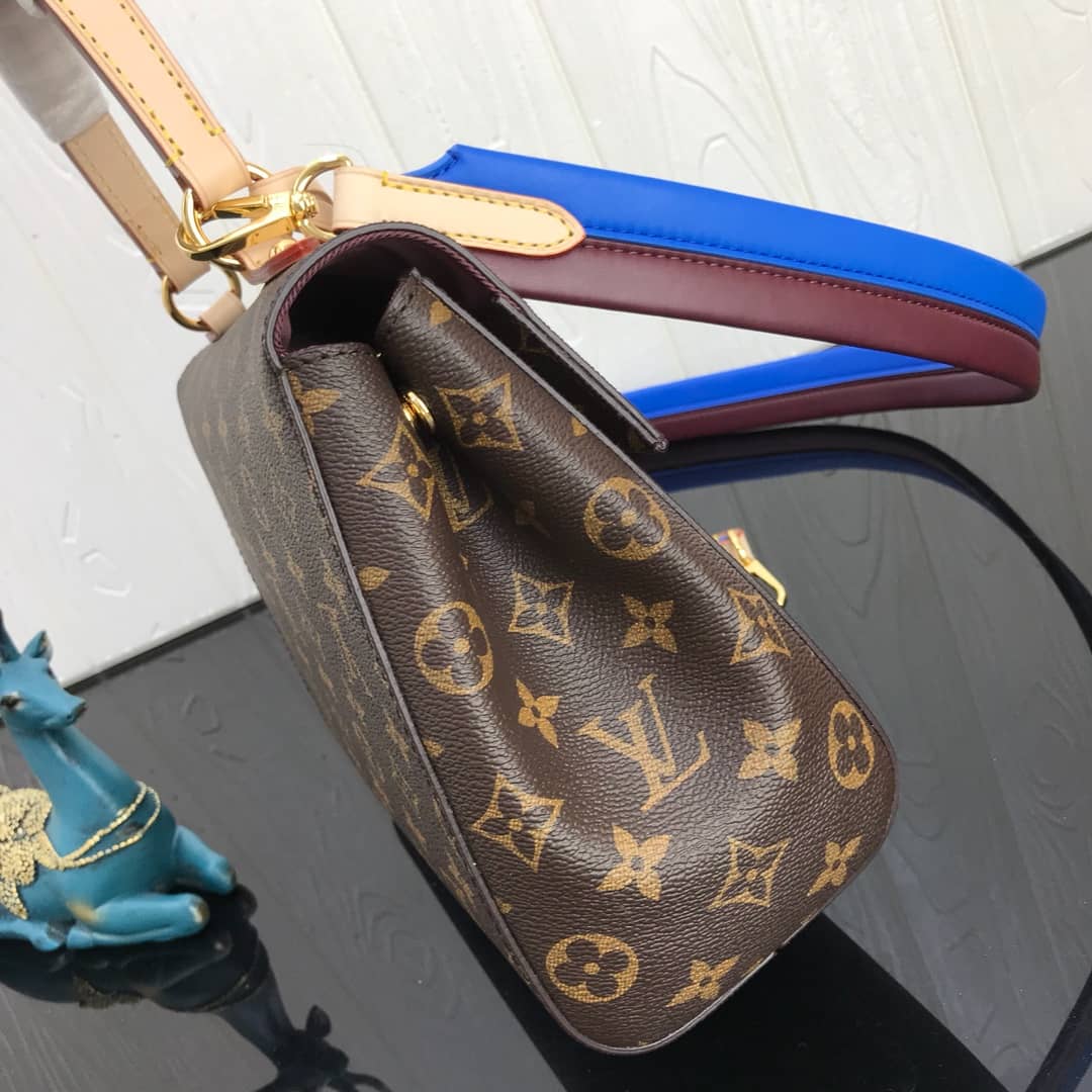 L0vis Vvtt0n Cluny BB Monogram Canvas Shoulder Handbag Replica Purple M42738