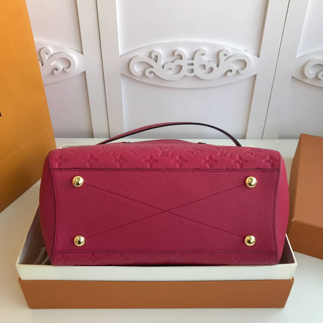 L0vis Vvtt0n Monogram Montaigne MM Shoulder Bag Replica Red M41048