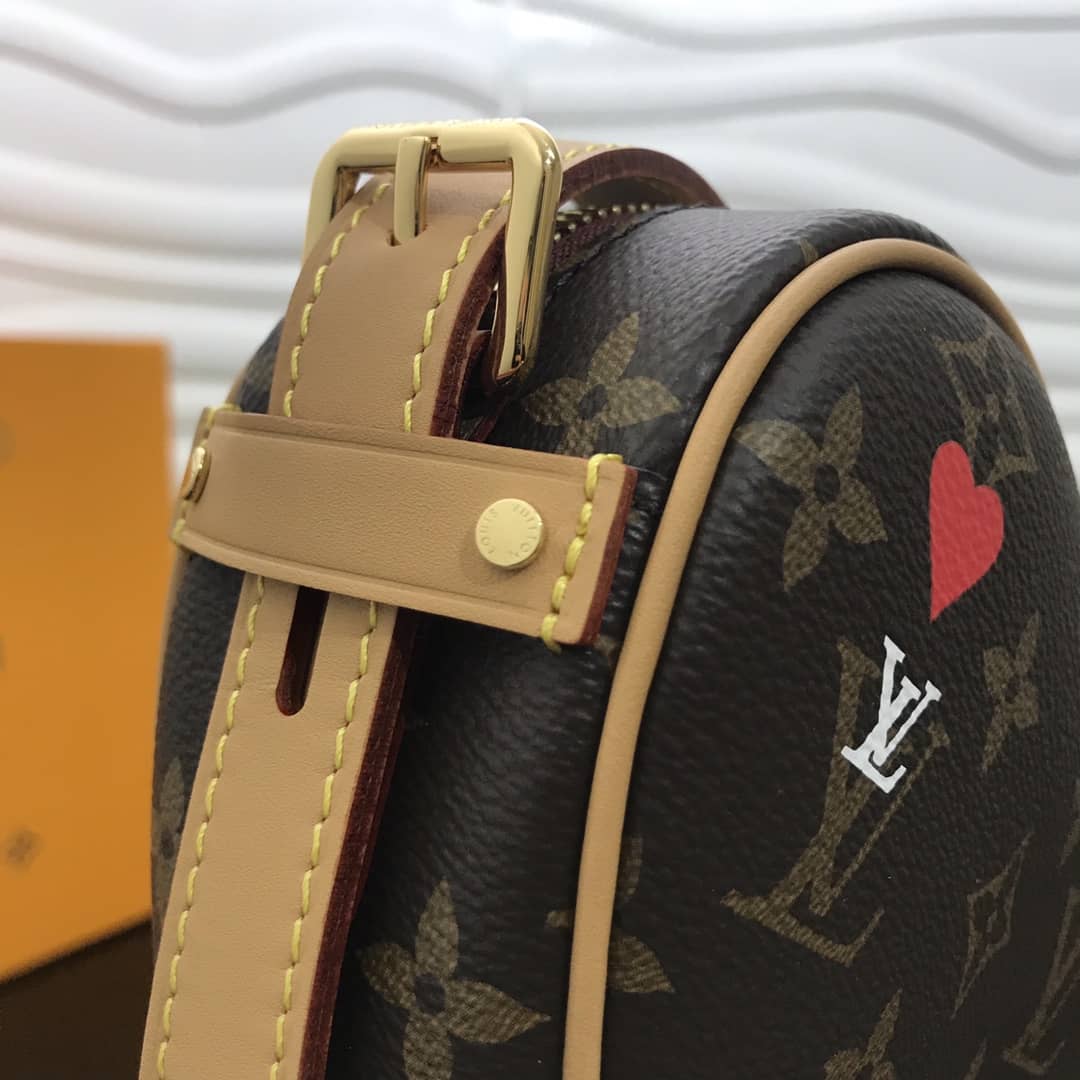 L0vis Vvtt0n Monogram Boite Chapeau Souple PM Replica Crossbody Bag Brown M45149