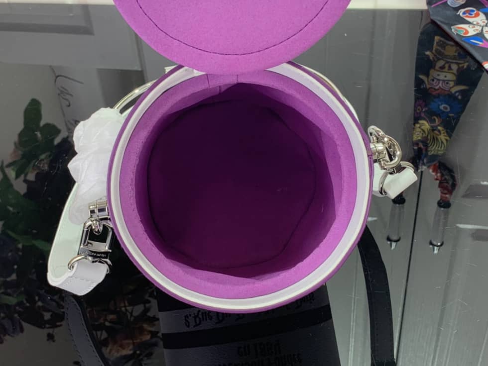 L0vis Vvtt0n Paint Can Purple M81591 Replica Bucket Bag