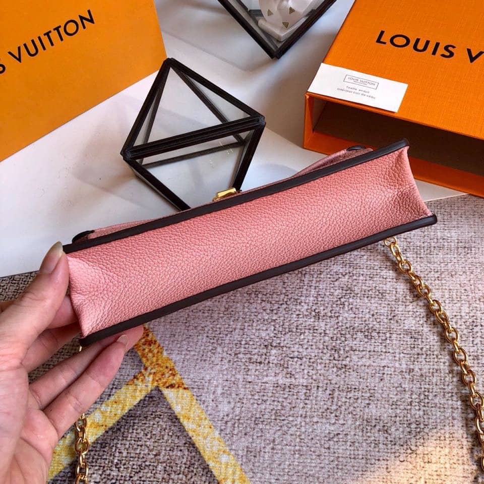L0vis Vvtt0n Monogram Empreinte Vavin Chain Long Wallet Replica Pink M67839