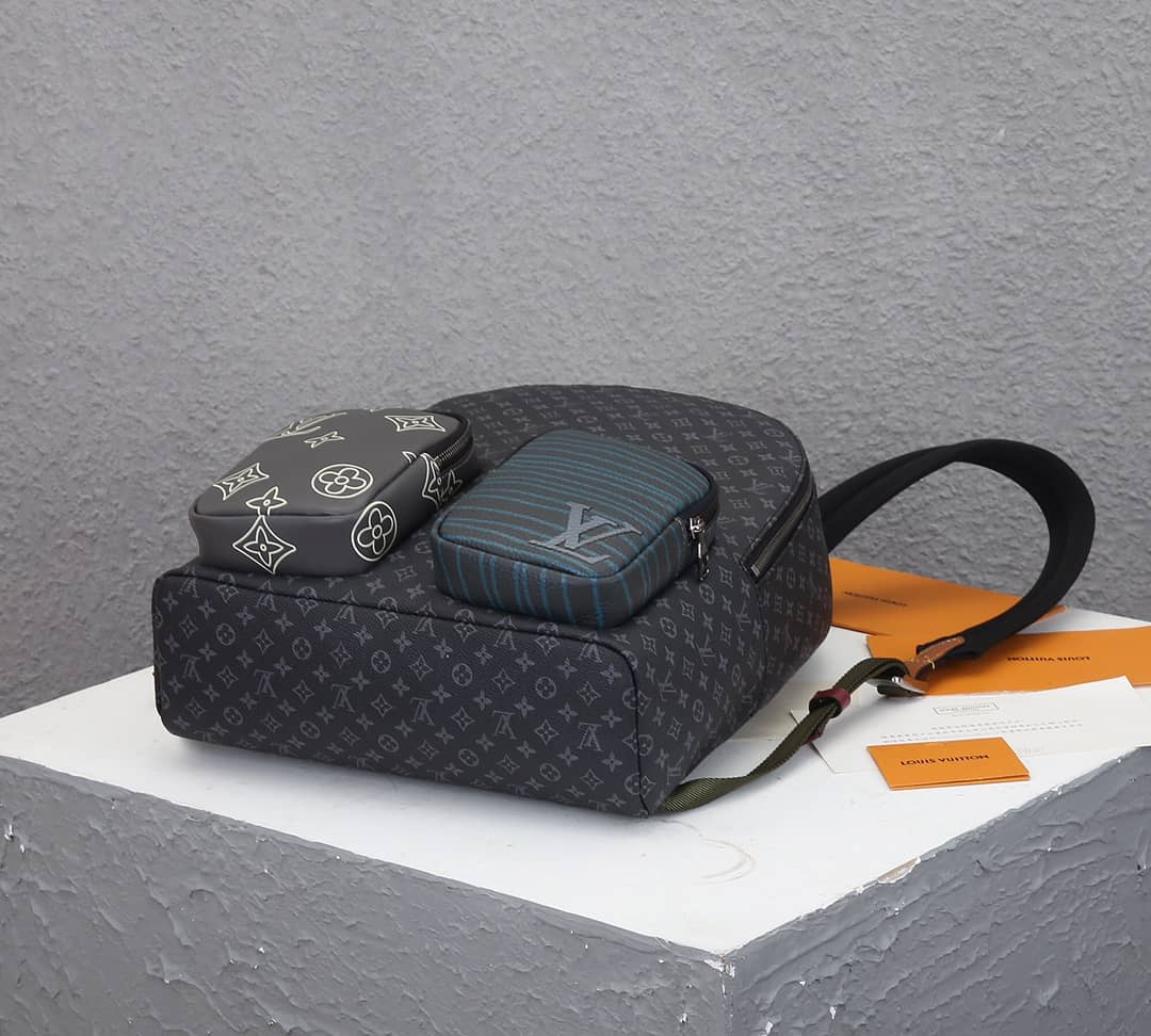 L0vis Vvtt0n Monogram Eclipse Multipocket Black M45455 Replica Backpack