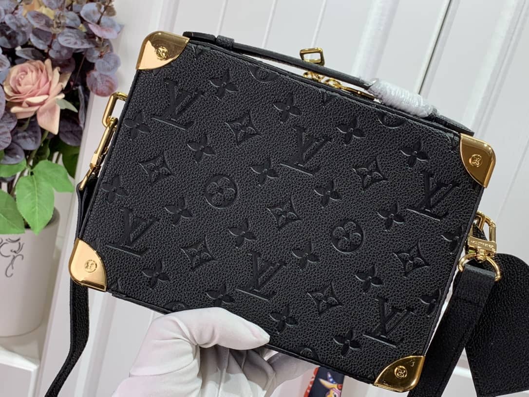 L0vis Vvtt0n X NBA Handle Trunk Ball Grain Leather Replica Crossbody Bag M57971