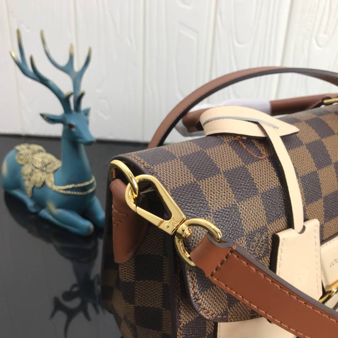 L0vis Vvtt0n Damier Canvas Trendy Replica Crossbody Bag White N40146
