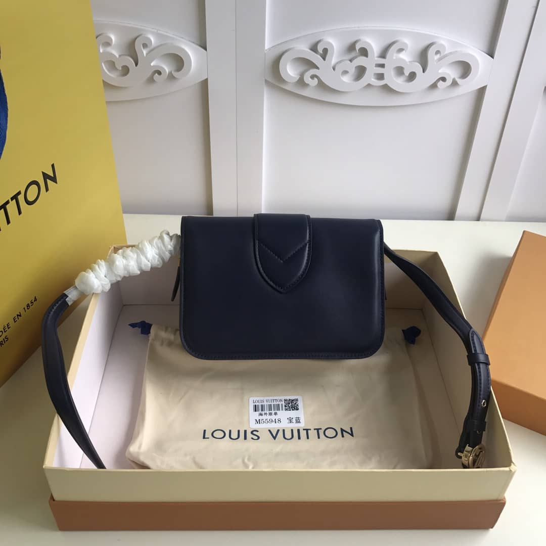 L0vis Vvtt0n Pont9 Neuf Leather Replica Shoulder Bag Blue M55948
