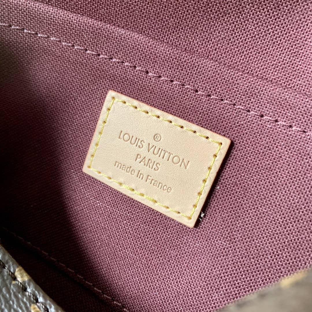 L0vis Vvtt0n Favorite Monogram Canvas MM Replica Bag Brown M40718