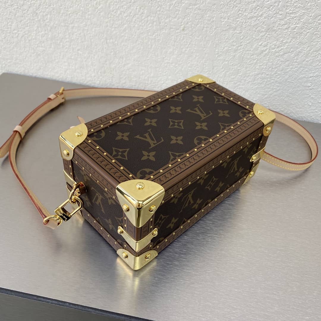 L0vis Vvtt0n Monogram Canvas Cruise Trunk Box Replica 40672M