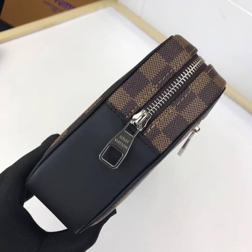 L0vis Vvtt0n Kasai Clutch Damier Ebene Canvas Replica N41663