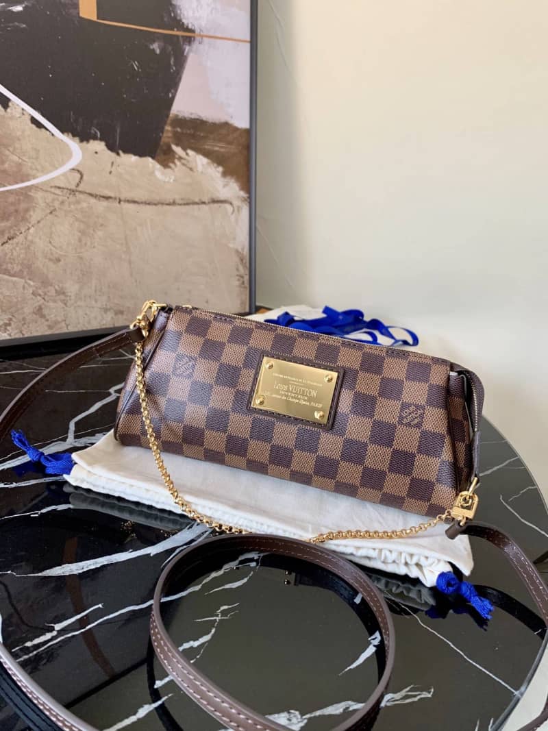 L0vis Vvtt0n Eva 2way Pouch Damier Chain Replica Bag N55213