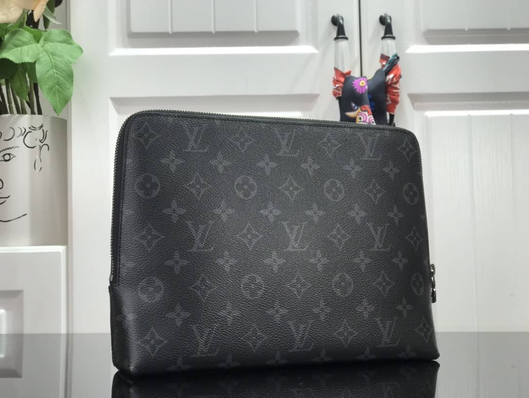 L0vis Vvtt0n Monogram Eclipse Canvas Replica Pouch Black M60417
