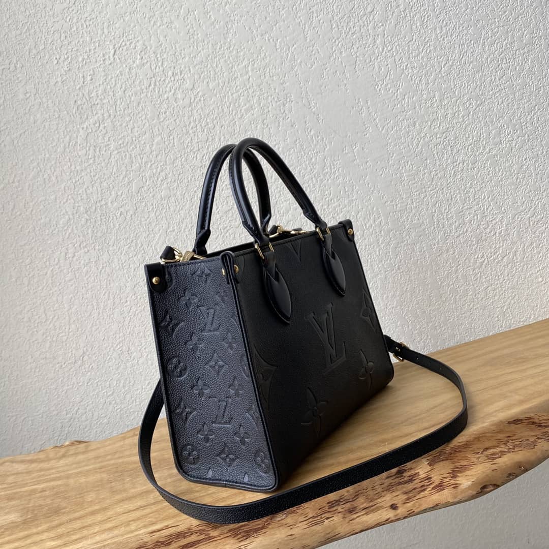 L0vis Vvtt0n Mini Onthego Tote Replica Black M45560