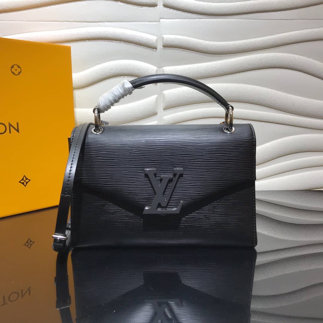 L0vis Vvtt0n Grenelle Pochette Epi Leather Replica Shoulder Bag Black M55977