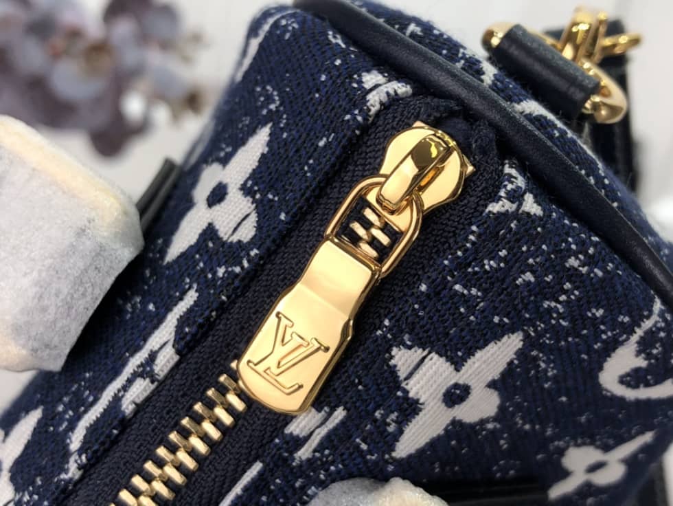 L0vis Vvtt0n Crossbody Dupe Nano Speedy Denim Leather M81168