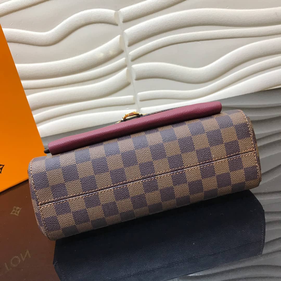 L0vis Vvtt0n Vavin PM Damier Ebene Replica Shoulder Bag Purple N40113