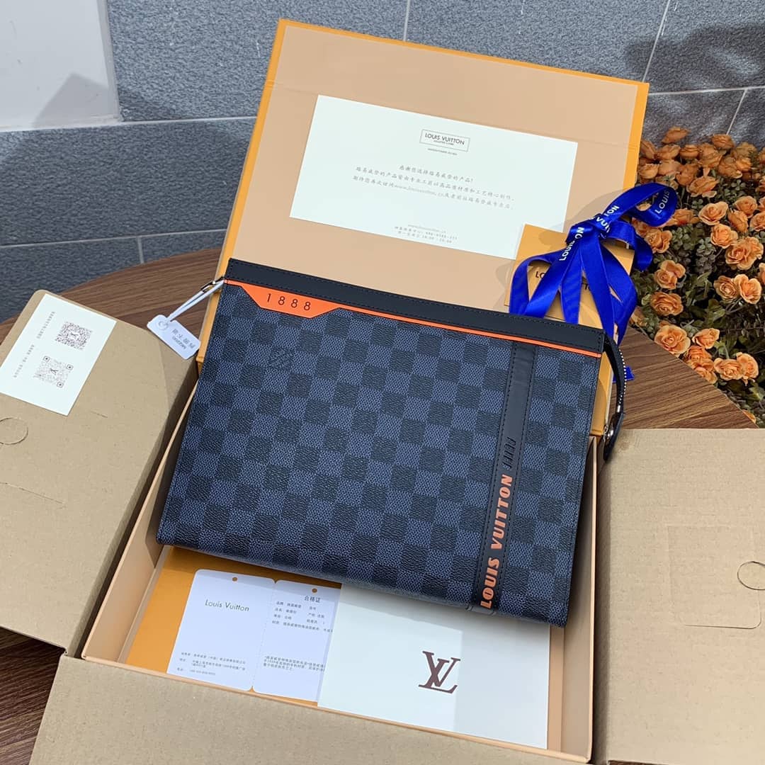 L0vis Vvtt0n Pochette Voyage MM Lace Collection Pouch N60241 Replica