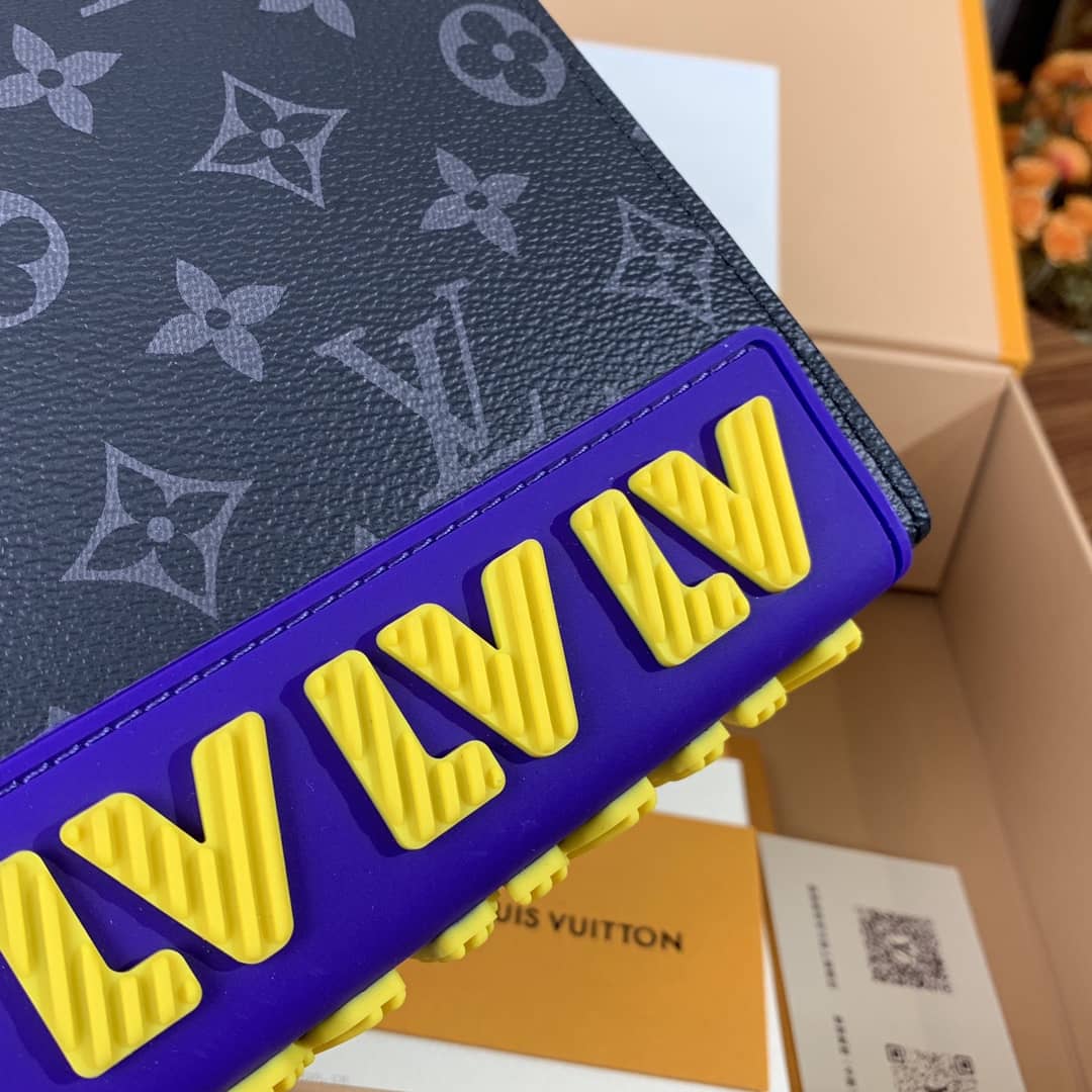 L0vis Vvtt0n Monogram Canvas Replica Pochette Voyage Blue M80792