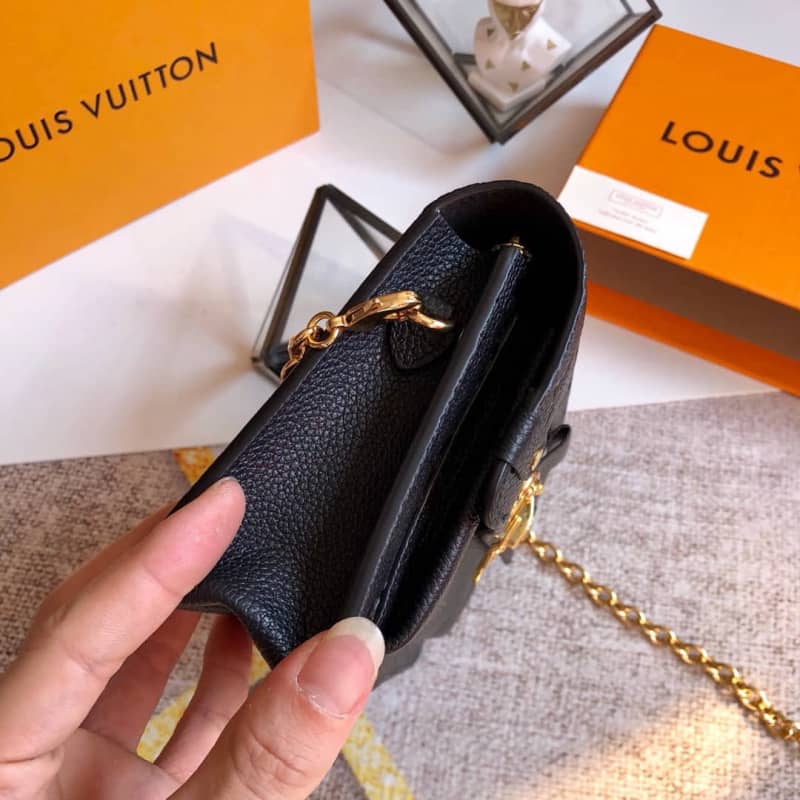 L0vis Vvtt0n Monogram Empreinte Vavin Chain Long Wallet Replica Black M67839
