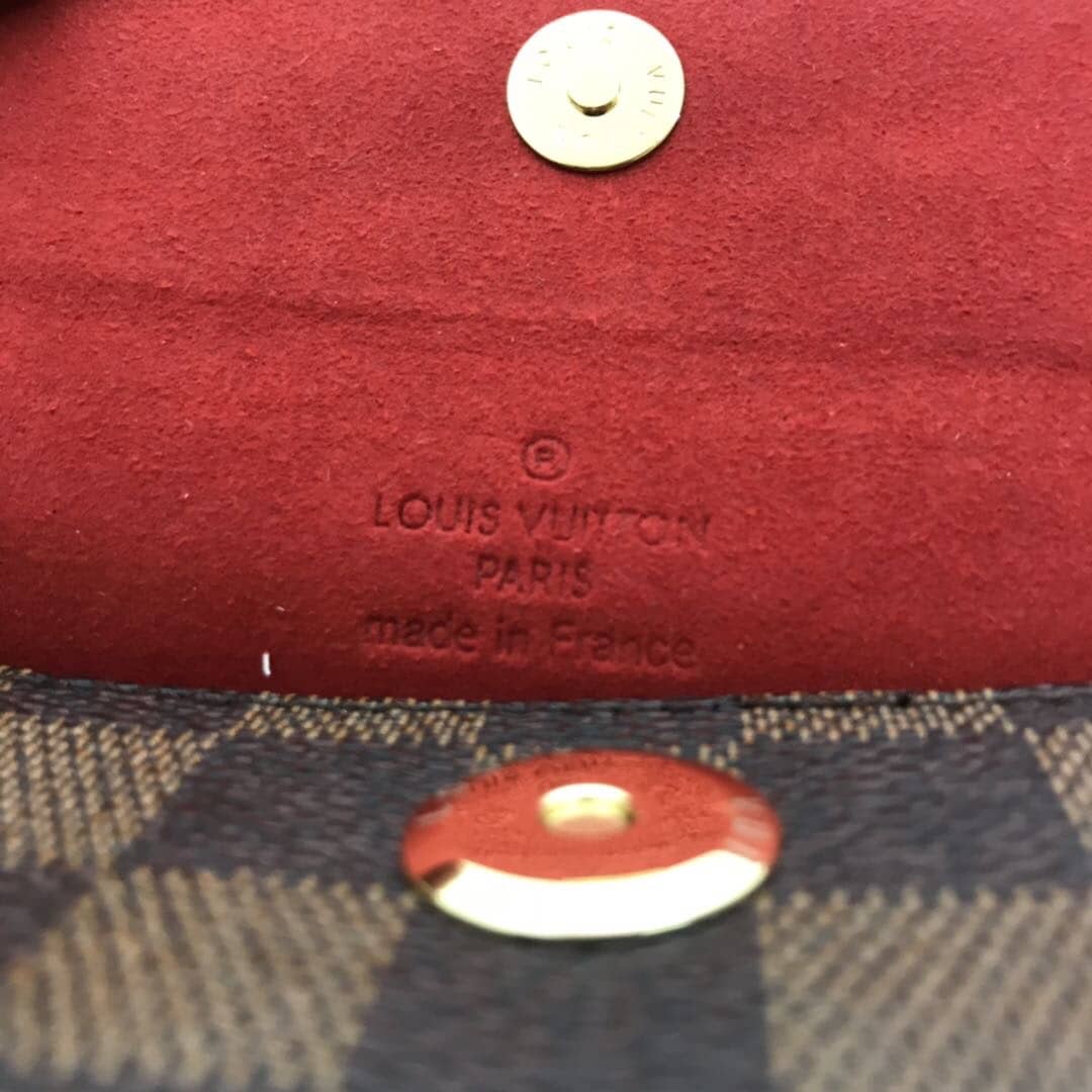 L0vis Vvtt0n Damier Ebene Recital Shoulder Leather Bag Replica