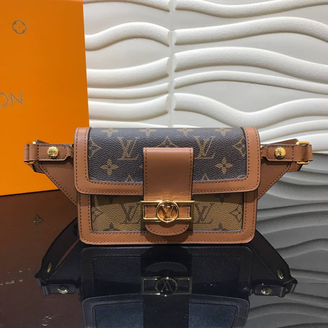 LV Bum Bag Dupe Monogram Reverse Dauphine M44586(ColaReps)