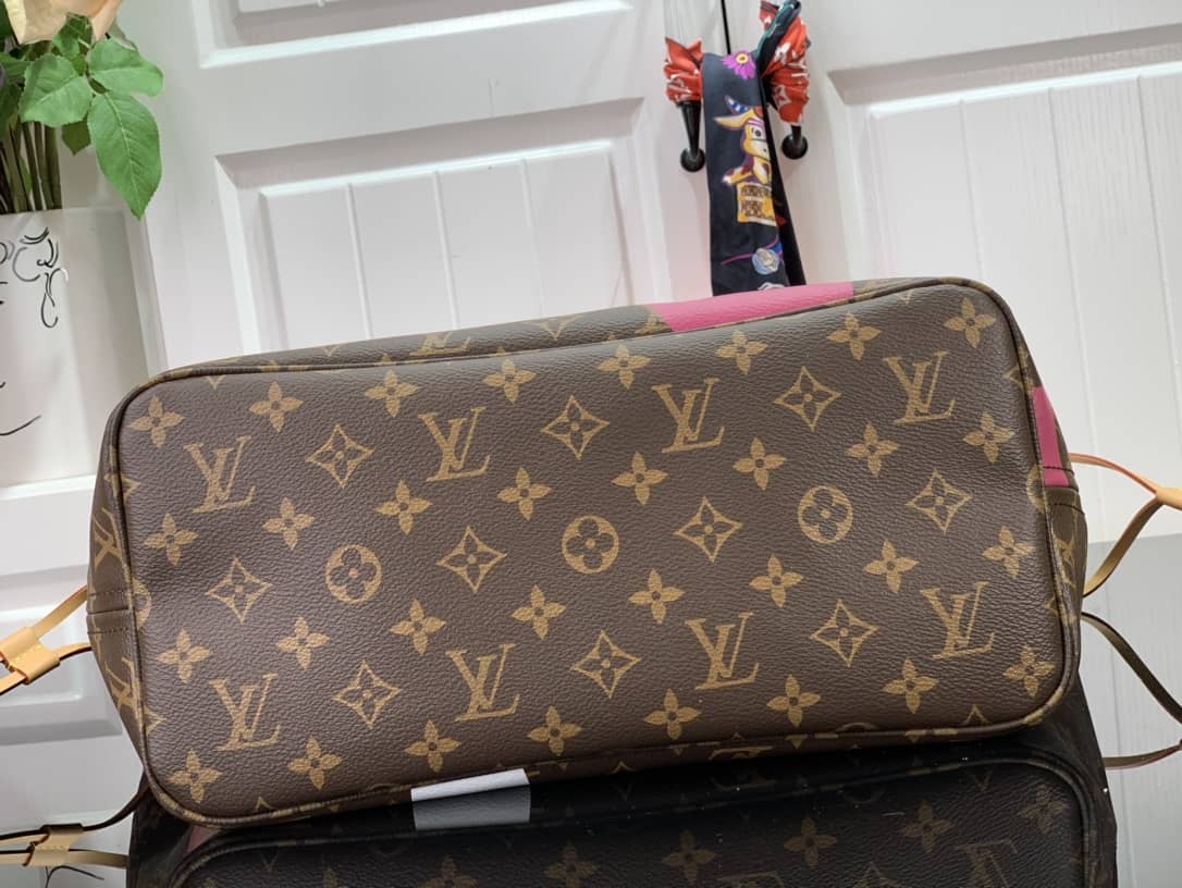 L0vis Vvtt0n Monogram Game On Neverfull MM Tote Replica M57452