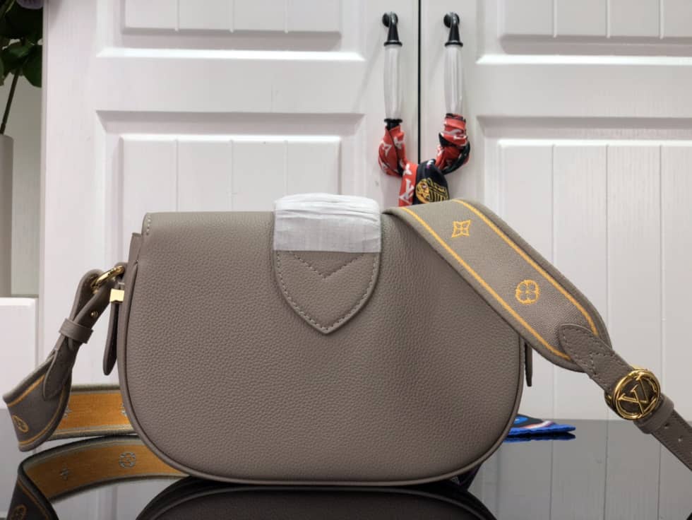 L0vis Vvtt0n Pont 9 Soft MM Grained Calfskin Gery M58967 Replica Crossbody Bag