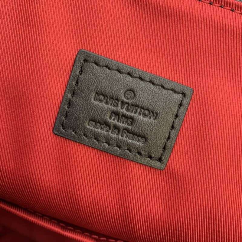 L0vis Vvtt0n Damier Graphite Coated Canvas Utility Replica Backpack N40279