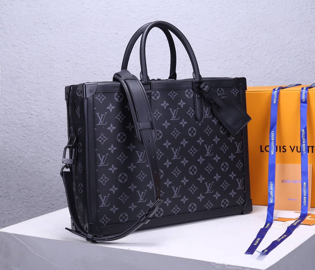 L0vis Vvtt0n Monogram Eclipse Soft Trunk Briefcase Business Bag M44952 Replica Mens Bag