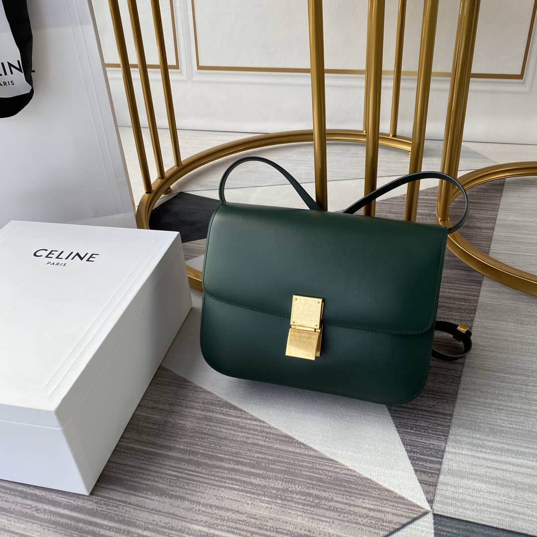 Ce1i*e Box Bag Dupe Teen Classic Box Replica Bag