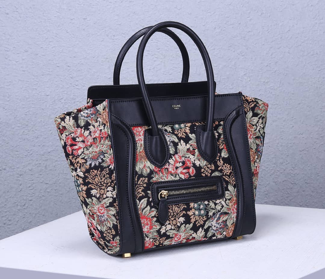 Ce1i*e Dupe Luggage Nano Shopper Replica Handbag