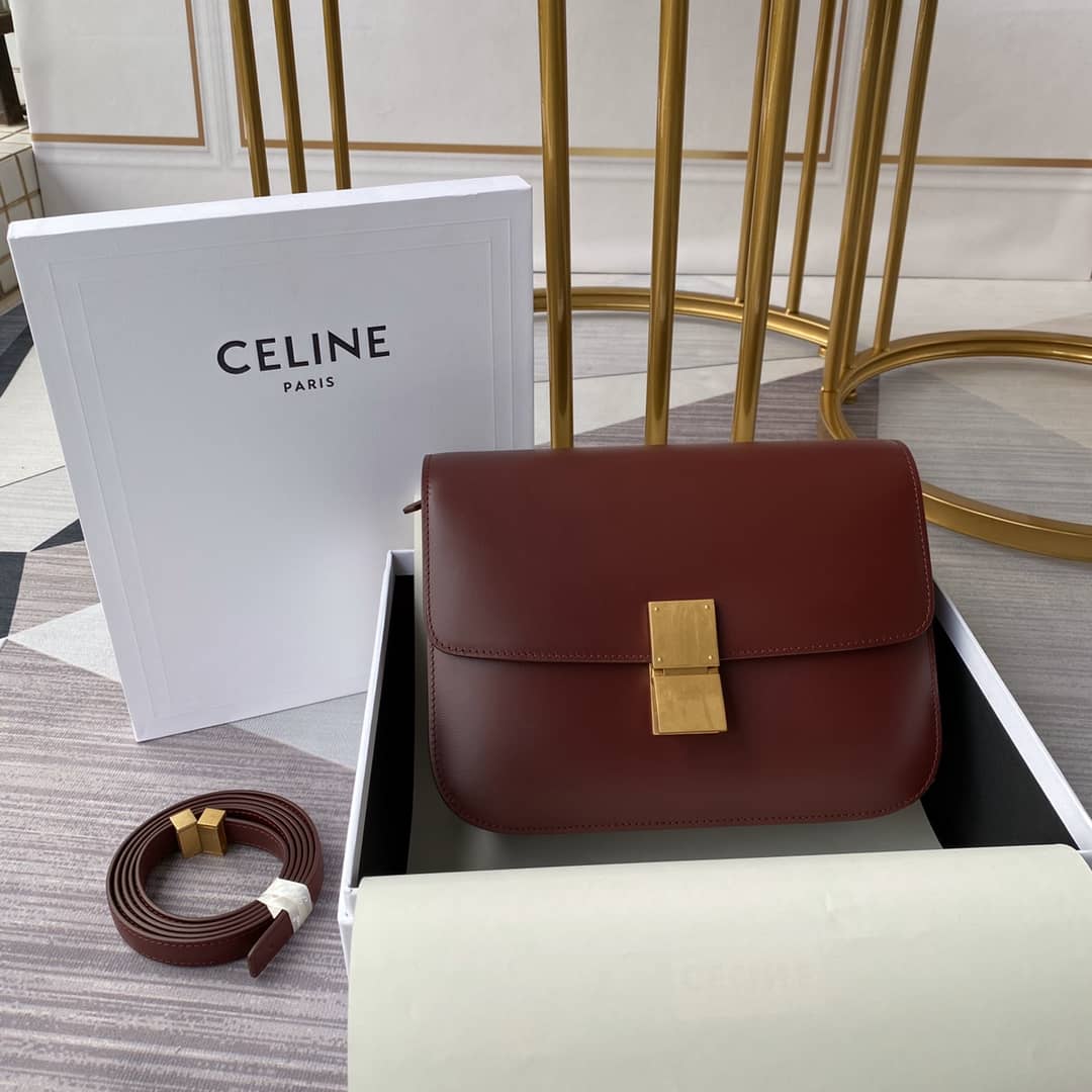 Ce1i*e Box Bag Dupe Teen Classic Box Replica Bag