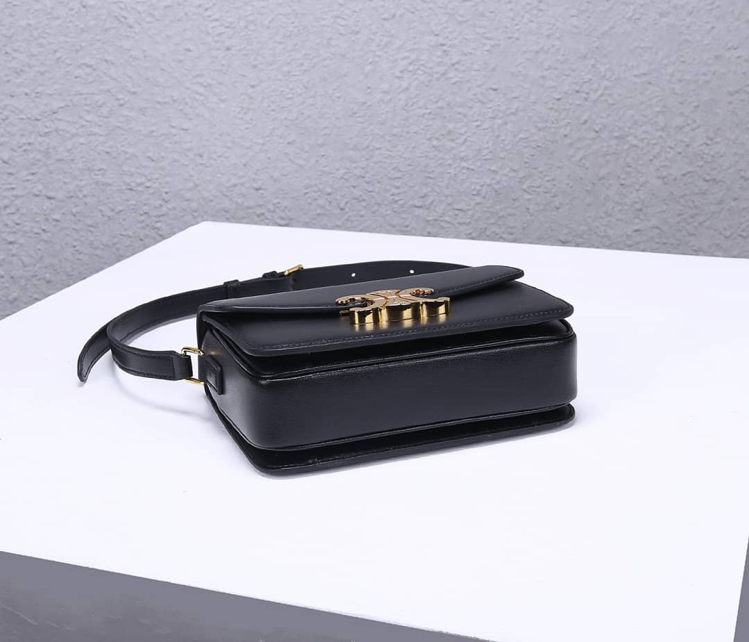 Ce1i*e Bag Dupe Triomphe Micro Luggage 18.5CM Replica Bag