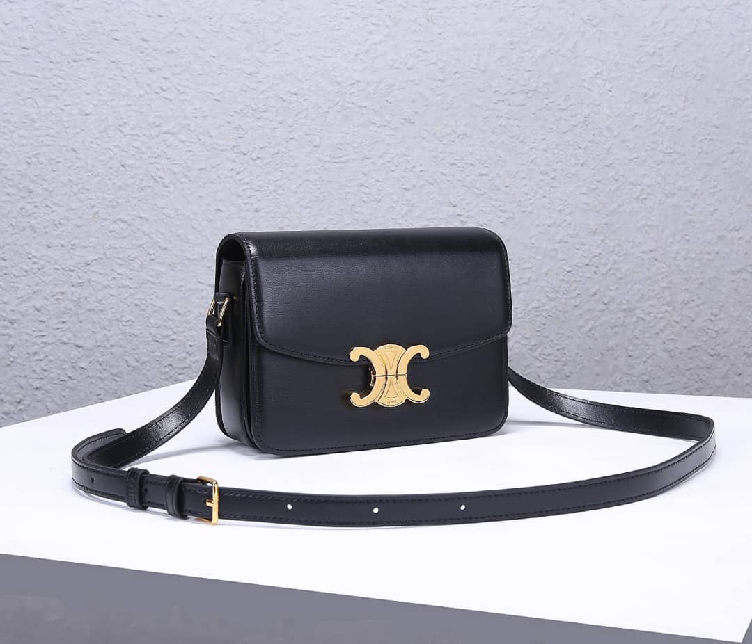 Ce1i*e Bag Dupe Triomphe Micro Luggage 18.5CM Replica Bag