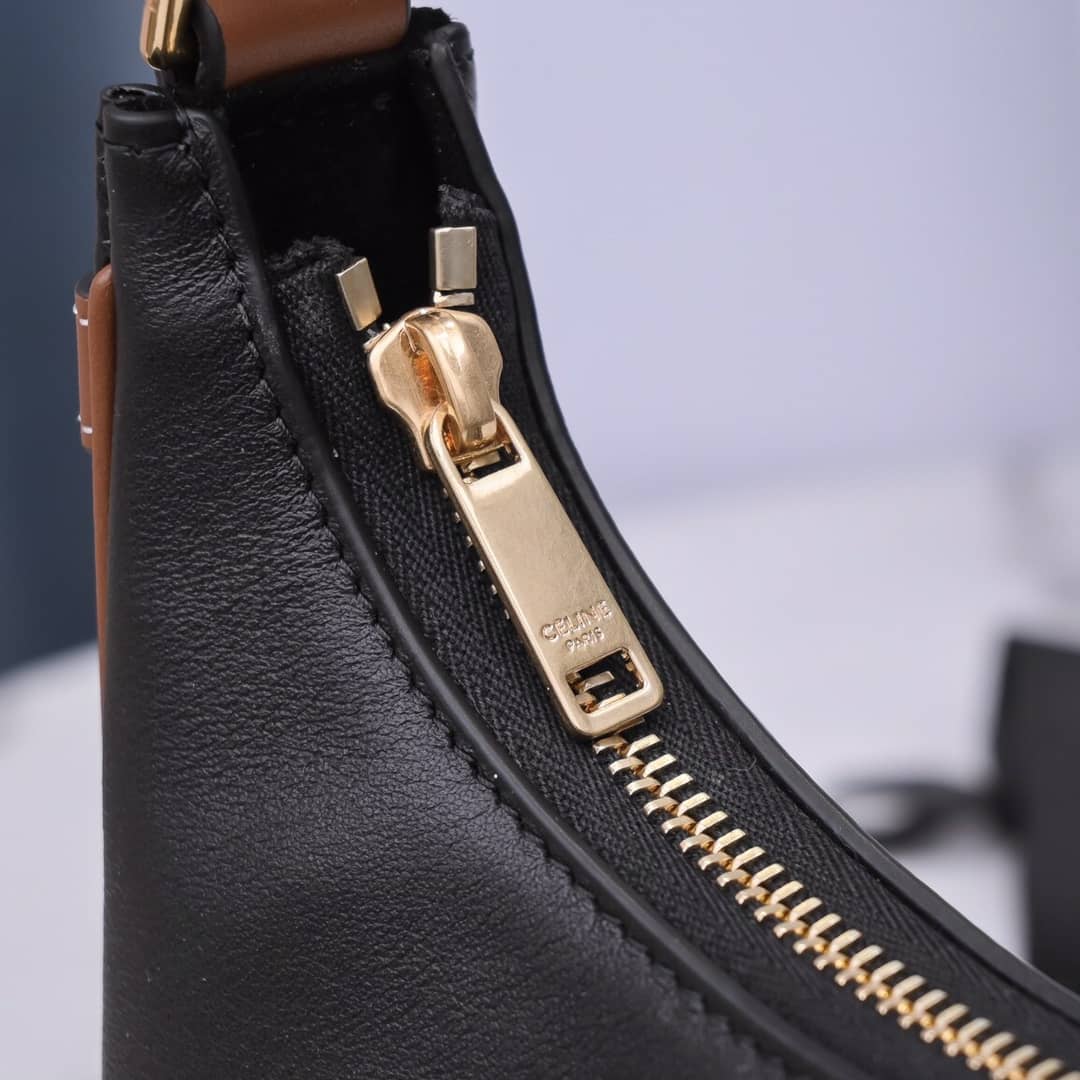 Ce1i*e Ava Calfskin Hobo Replica Bag