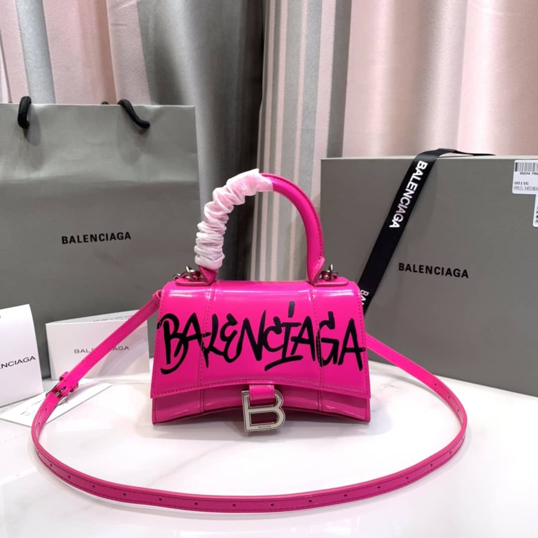 Ba1en*iaga Hourglass Replica Crossbody Bag