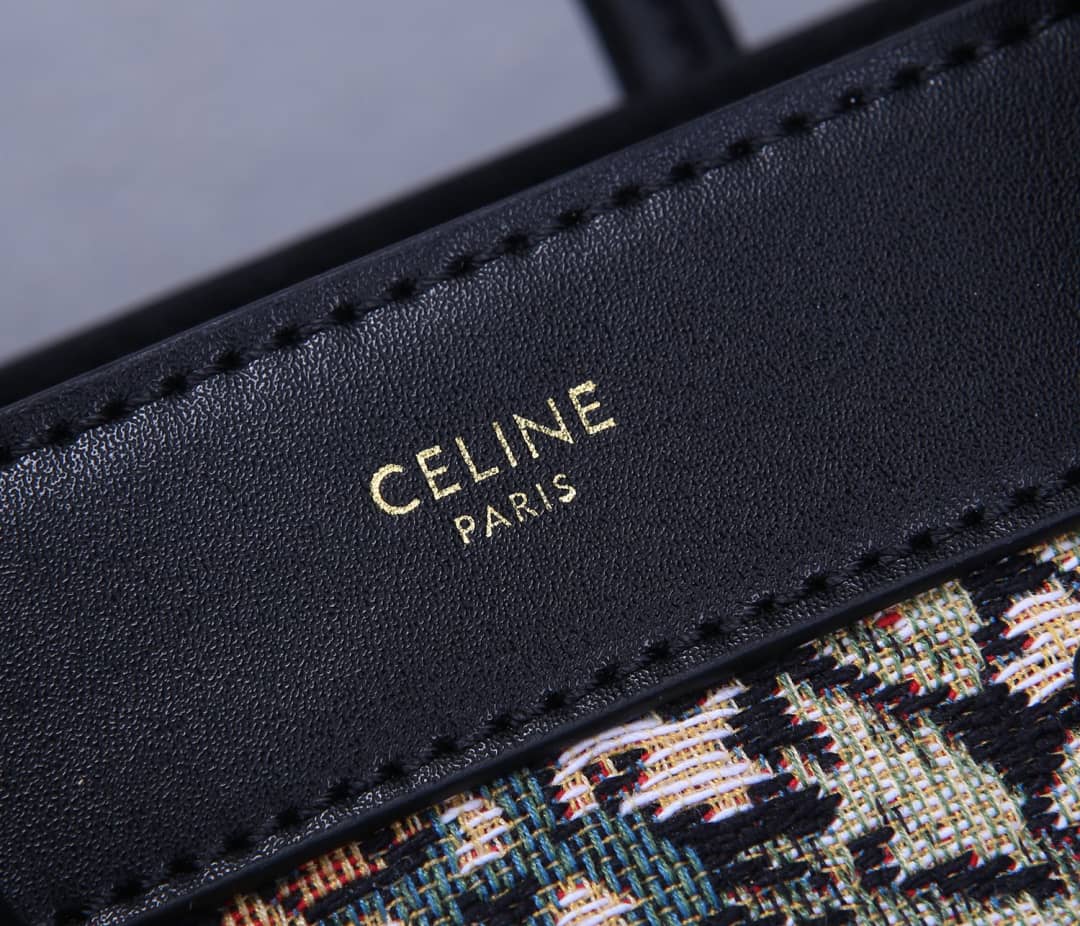 Ce1i*e Dupe Luggage Nano Shopper Replica Handbag