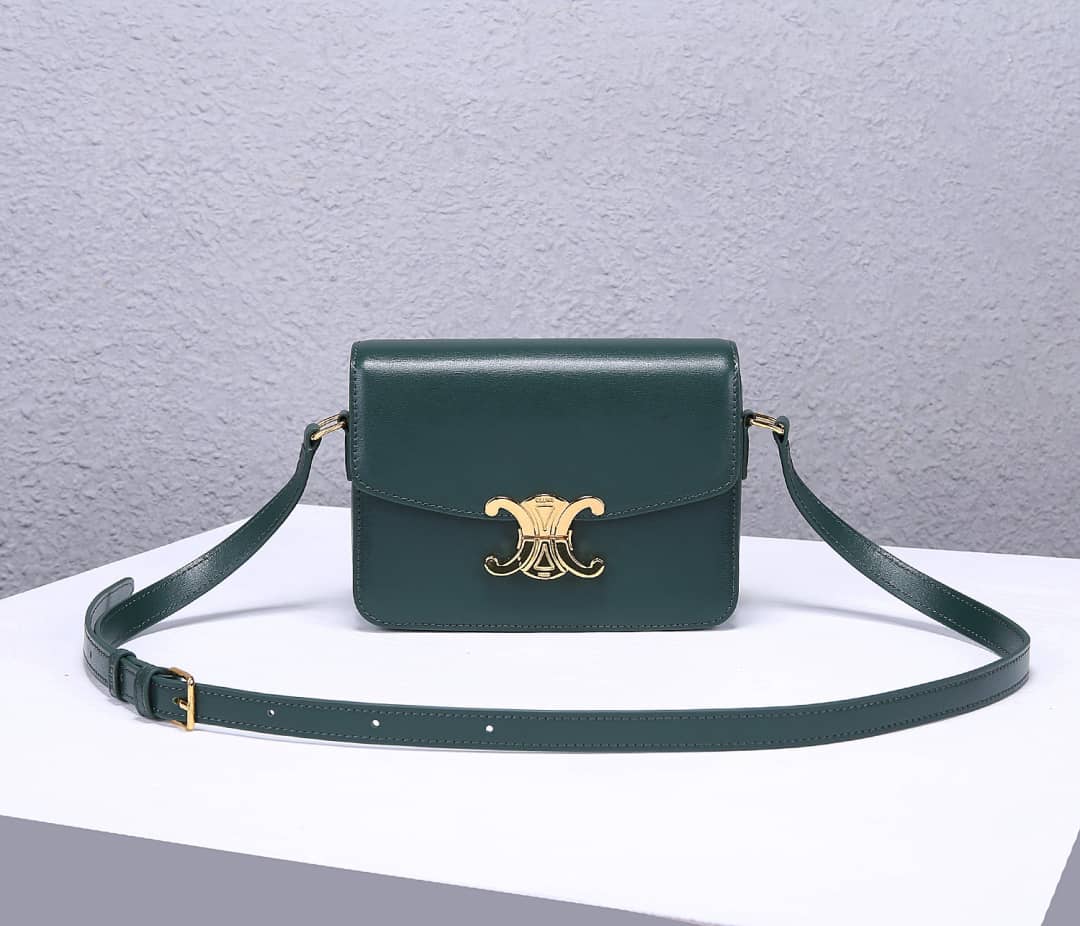 Ce1i*e Bag Dupe Triomphe Micro Luggage 18.5CM Replica Bag