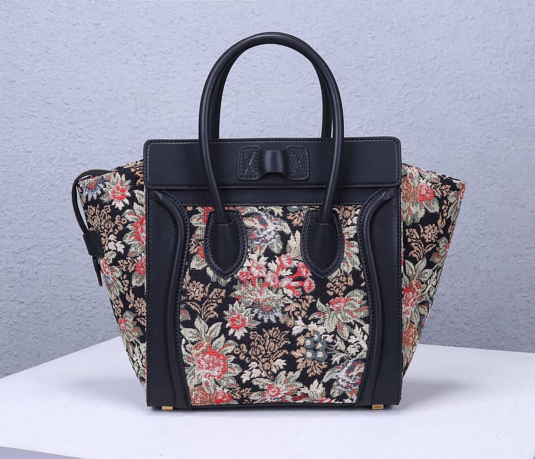 Ce1i*e Dupe Luggage Nano Shopper Replica Handbag