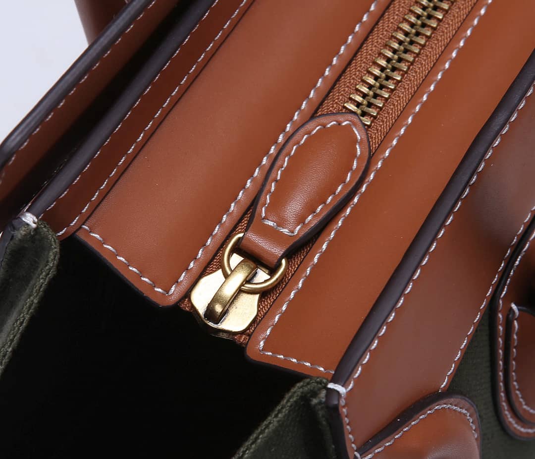 Ce1i*e Dupe Luggage Nano Shopper Replica Handbag