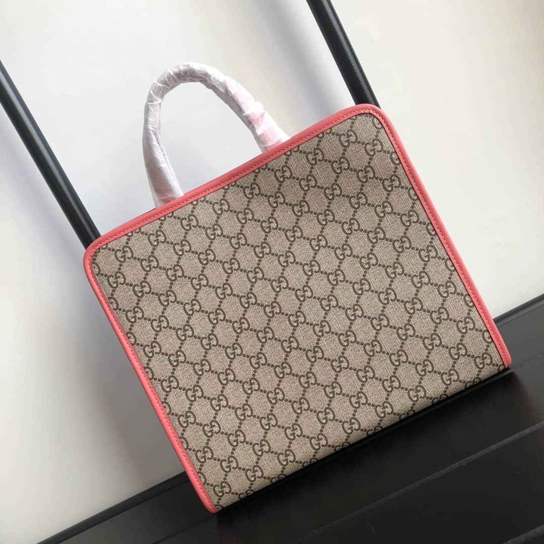 Gvc*1 GG Svp*me Kids Girl Tote Replica Pink 605614