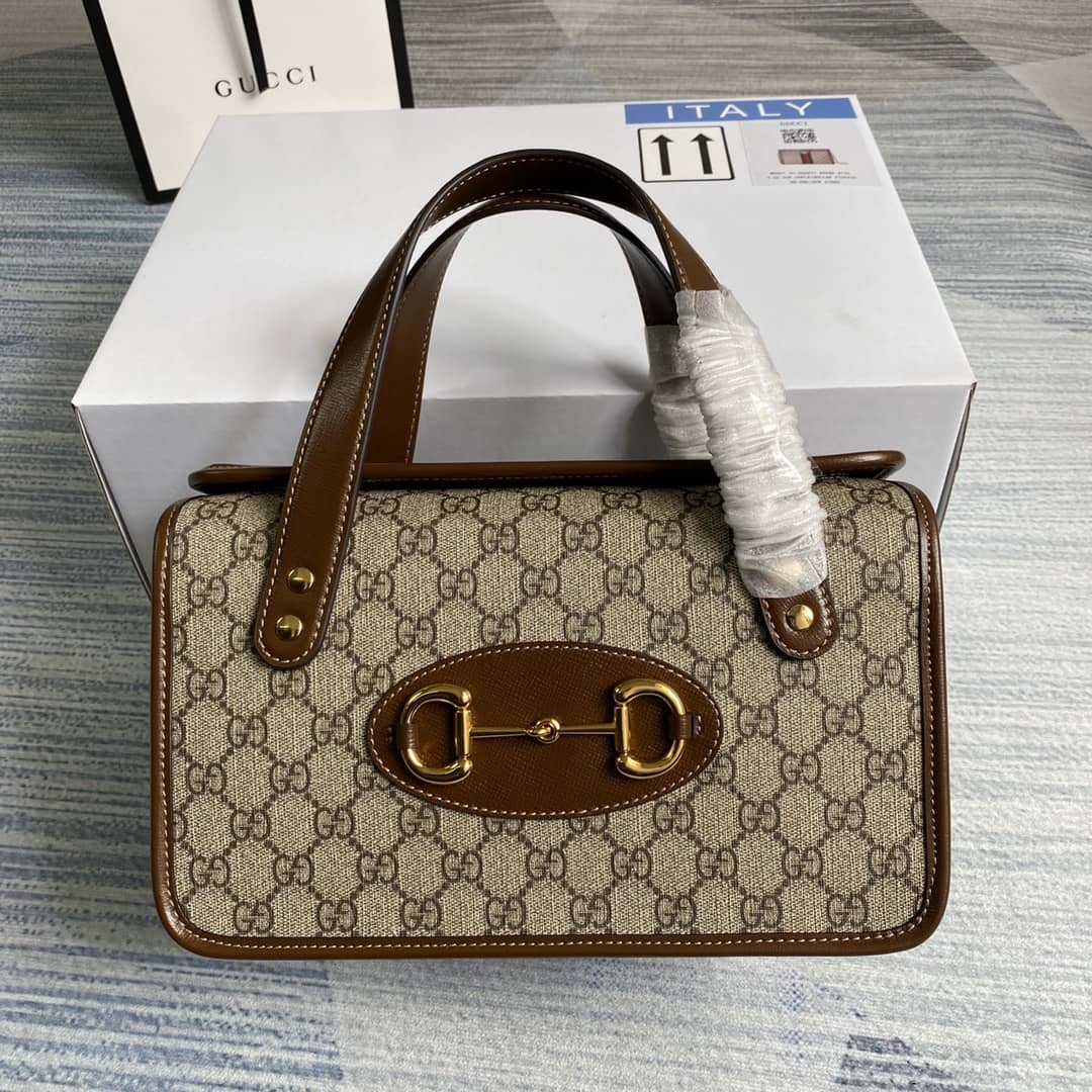 Gvc*1 1955 Horsebit Small Top Handle Bag Replica 627323