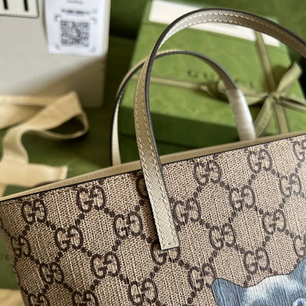 Gvc*1 Children Cat Print Tote 410812 Replica Bag