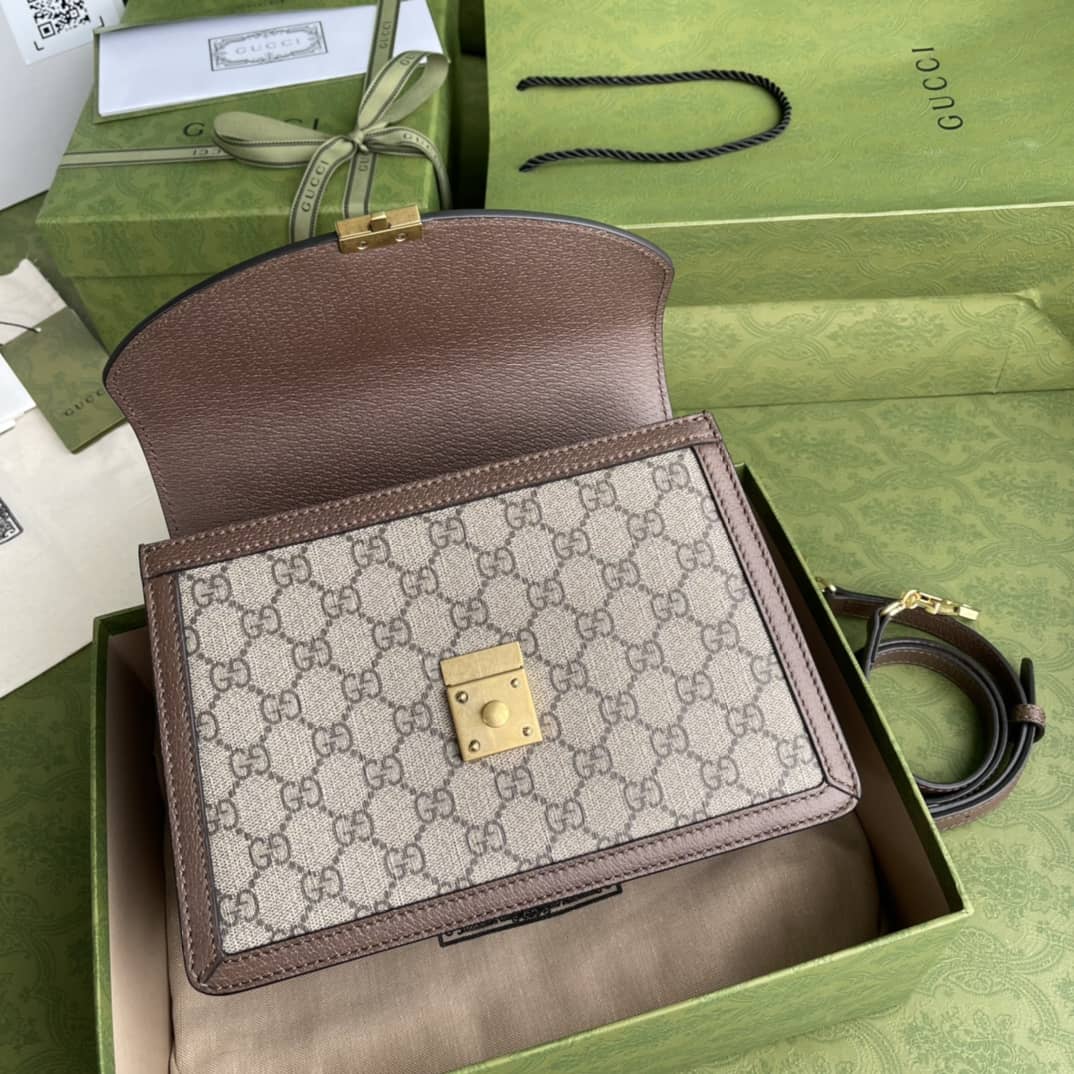 Gvc*1 Ophidia Web Small Top Handle Bag Replica 651055