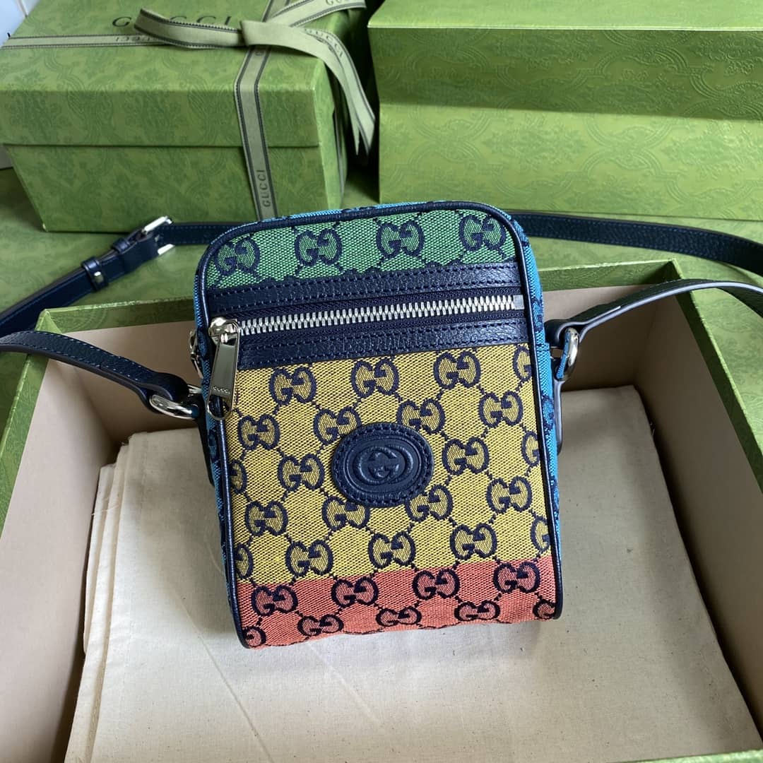 Gvc*1 Marmont Multicolor Messenger Bag Replica 658659