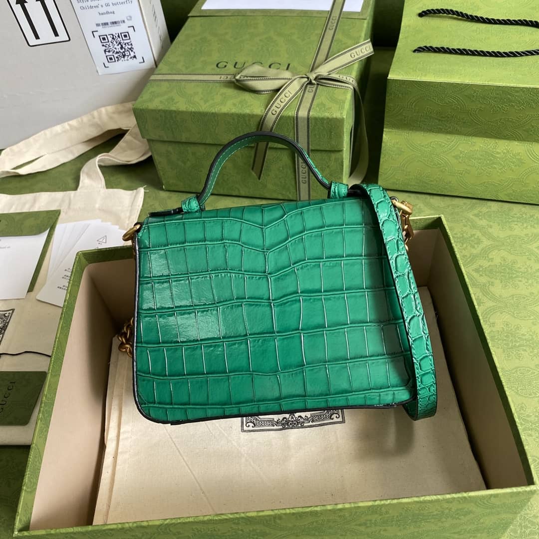 Gvc*1 Marmont GG Mini Top Handle Bag Replica 547260