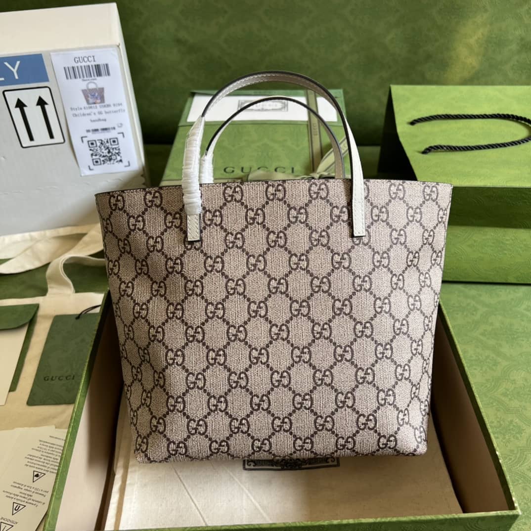 Gvc*1 Children Cat Print Tote 410812 Replica Bag