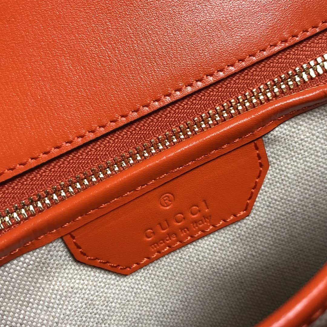 Gvc*1 Bamboo 1947 Small Top Handle Bag 675797 Red Replica