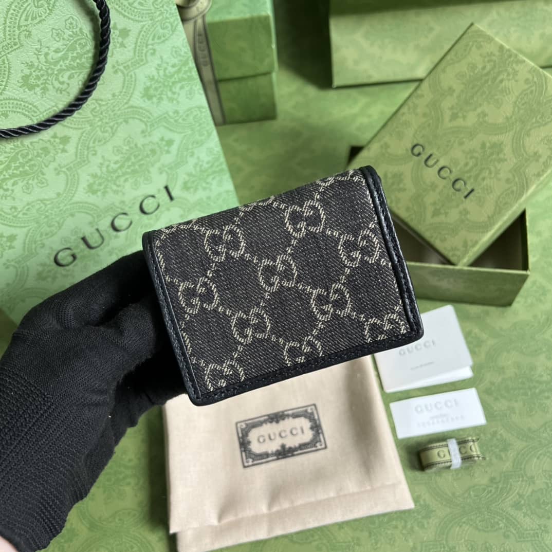 Gvc*1 Horsebit 1955 Card Holder 621887 Replica Wallet