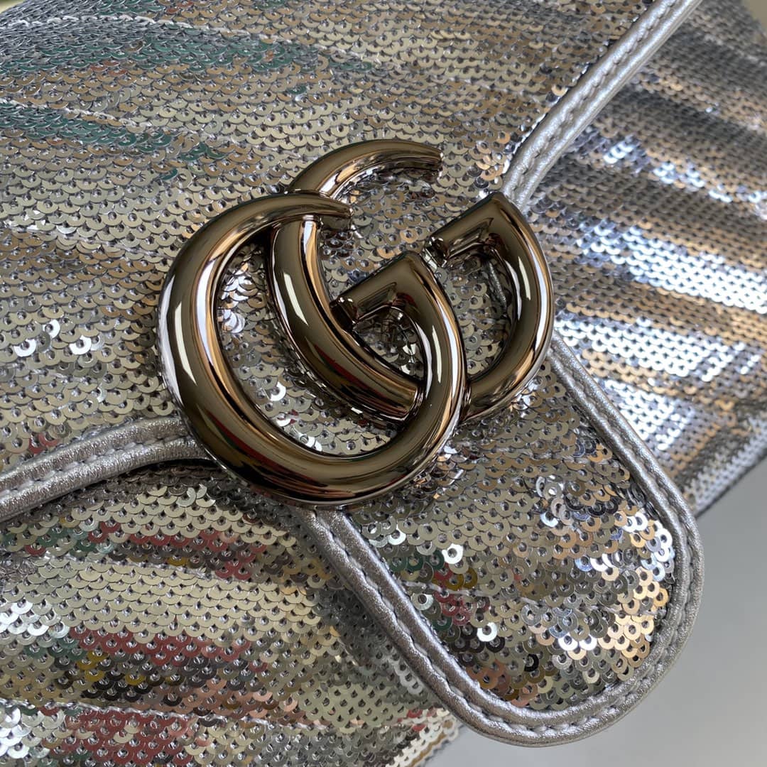 Gvc*1 Marmont GG Small matelassé Shoulder Bag Replica 443497
