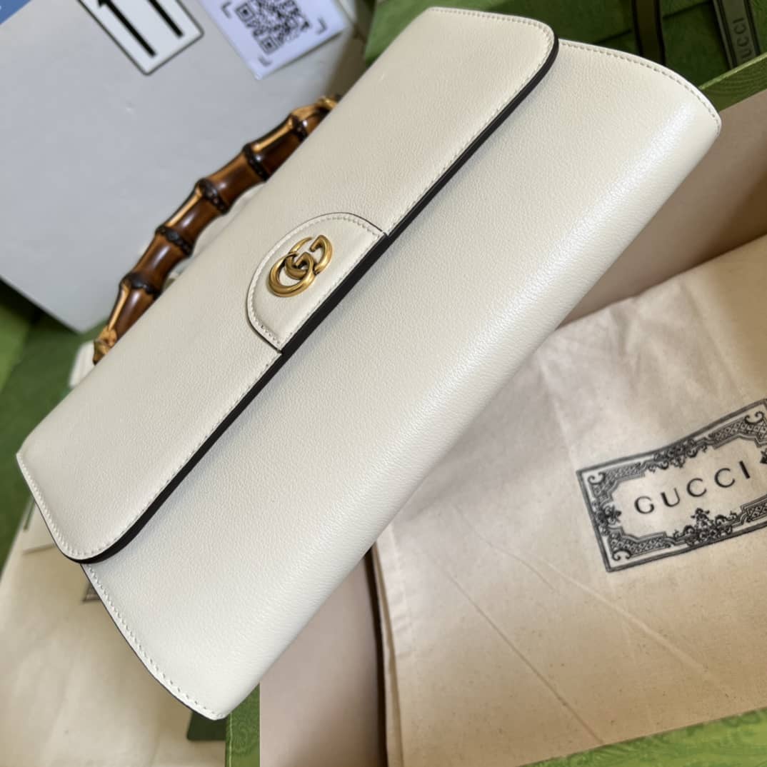 Gvc*1 GG Large Top Handle Bag With Bamboo 675795 Replica